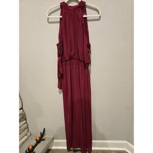 Vince Camuto Women's Jumpsuit Red Size L Casual Fall One-Piece